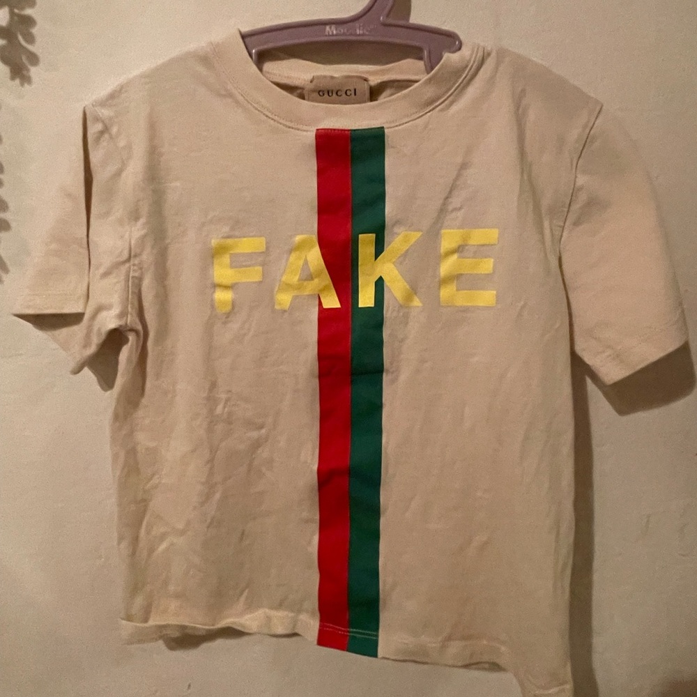 Gucci Not Fake Kids Tshirt